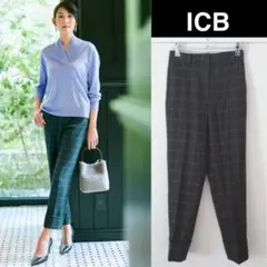 ICB チェックパンツ