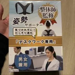 残り1点⭐️姿勢サポーター ベルト 猫背 男女兼用 デスクワーク 整体師肩こり