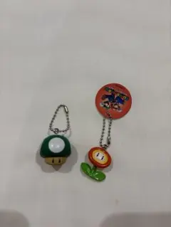 スーパーマリオ キーホルダー 2点セット
