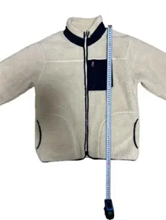 Doublefocus アイボリー フリースジャケット L サイズ