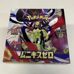 ポケモンカードゲーム ムニキスゼロ BOX シュリンク無し ペリペリあり
