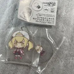 プロセカ サンリオWアクリルキーチェーン 小豆沢こはね　コロコロクリリン