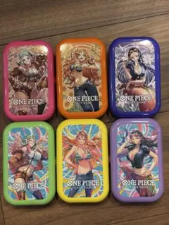 ワンピース　mini tin 缶のみ　vol.2 全6種類セット