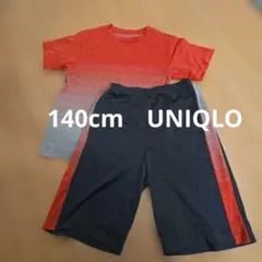 UNIQLOキッズ 上下セット半袖Tシャツ　ハーフパンツ