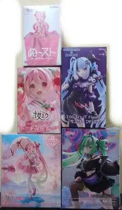 初音ミク　雪ミク　桜ミク　アミューズメントフィギュア　まとめ売り