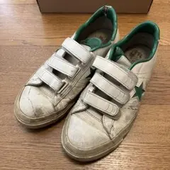 CONVERSE コンバース ワンスター　白×緑　サイズ8