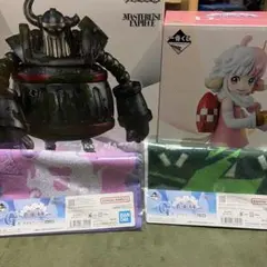 1番くじワンピース C賞、D賞 フィギュア