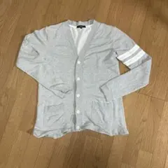 ユナイテッドアローズ　スウェットカーディガン　グレー　Mサイズ