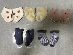 新生児〜3ヶ月頃までベビー靴下セット 5足