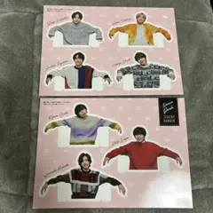 なにわ男子 グッズセット ステッカー ティーカップハンガー　クリアファイル