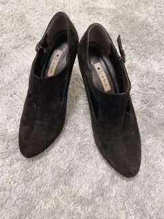 DIANA 黒 スエード ブーティ 23㎝