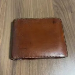 k*o様 ブラウンレザー 二つ折り財布
