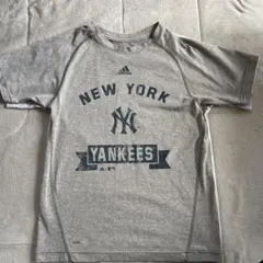ニューヨークヤンキーズロゴ　Adidas Tシャツ