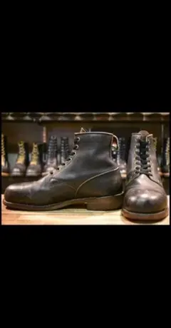 【希少】Dayton Boots 680 レースアップブーツ ブラック 28