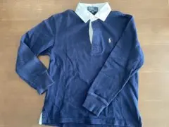 ラルフローレン 140 ラガーシャツ ネイビー　ポロシャツ