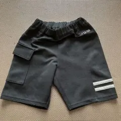 コムサイズム　黒ハーフパンツ　90cm