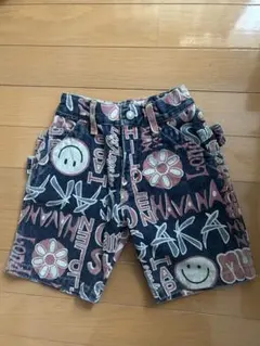 ムチャチャ　にこちゃん柄デニムパンツのサムネイル