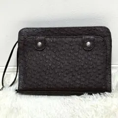 オーストリッチ　セカンドバック クラッチバック オーガナイザー