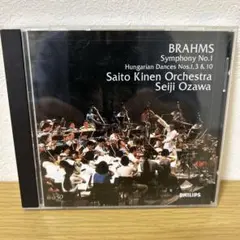 ブラームス交響曲　一番　小澤＆齋藤記念
