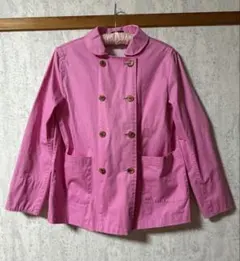 Kate Spade ケイトスペード　ピンク　ダブルショートコート(ジャケット)