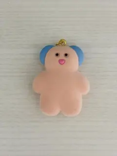 mojojojo モジョジョジョ クマ くま 犬 ピンク 水色 キーホルダー