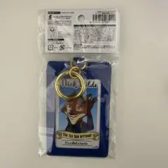 ディズニー ズートピア パスケース トレカケース 刺繍 警察官 ニック