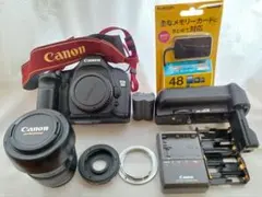 Canon EOS 5D初代 縦形グリップ BG-E4、 ズームレンズ、付属品