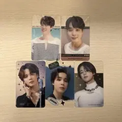 BTS JIMIN トレカ5枚セット