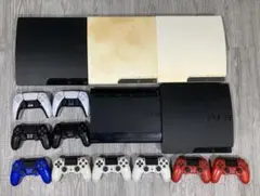 PS3本体、PS4、5コントローラーまとめ売り　※動作未確認