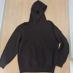 UNIQLO C スウェットオーバーサイズプルパーカー　ダークブラウン