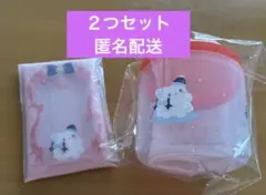 サンリオ ハッピーくじ D賞キャニスターG賞マルチケース　はなまるおばけ　セット