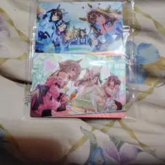 ウマ娘 ウエハース ツインウエハース ビジュアルカード ２種セット