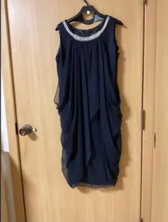 ネイビー パーティードレス　9号