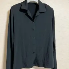 ISSEY MIYAKE ヴィンテージ　ブラック長袖シャツ　サイズ3のサムネイル