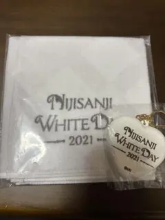 にじさんじ　葛葉　ホワイトデー　2021 ハンドタオル　缶バッジホルダー