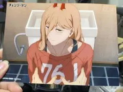 美人　パワー　チェインソーマン　 フォトポストカード　Mappa