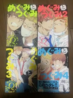 【BL漫画】 めぐみとつぐみ1~4巻(まとめ売り)