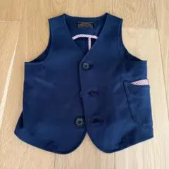 BREEZE ネイビー ベスト サイズ100