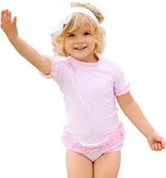 新品 ラッフルバッツ Ruffle Butts ラッシュ 水着 12-18m ②