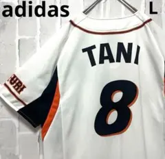 アディダス 谷佳知 半袖 ユニフォーム 読売ジャイアンツ 巨人 シャツ L