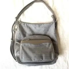 Moda Principe グレー ショルダーバッグ　リュック　2way