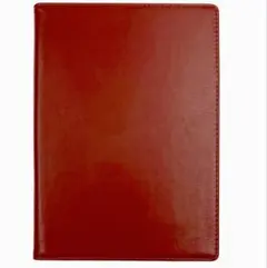 ［新品未使用］ 多機能手帳カバー　A5サイズ　ボルドー　PUレザー 合皮