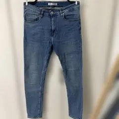 ZARA スキニーデニム 青