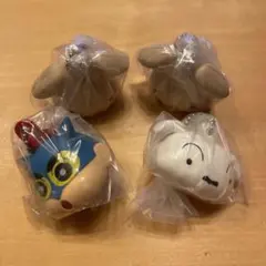 クレヨンしんちゃんマスコットキャップチャーム 4個セット