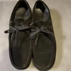 ブラックスウェード モカシン 27.0
