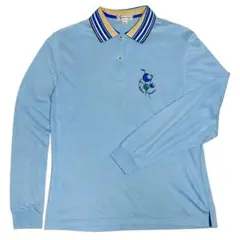 Burberrys バーバリーズ 90s 襟ロゴ刺繍 ポロ L ヴィンテージ