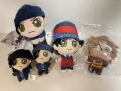 赤井秀一 名探偵コナン ぬい ぬいぐるみ マスコット 5種セット