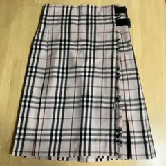 美品✨　BURBERRY LONDON　スカート　メガチェック　ネイビー　44 2025年最新】バーバリースカートの人気アイテム - メルカリ