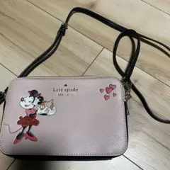コラボ商品‼️kate spadのミニーマウス ショルダーバックです！値下げ⭕️