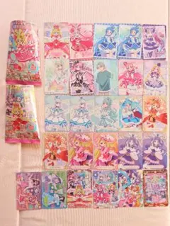 キミとアイドルプリキュア♪　キラキラカードグミ　 まとめ売り　セット
